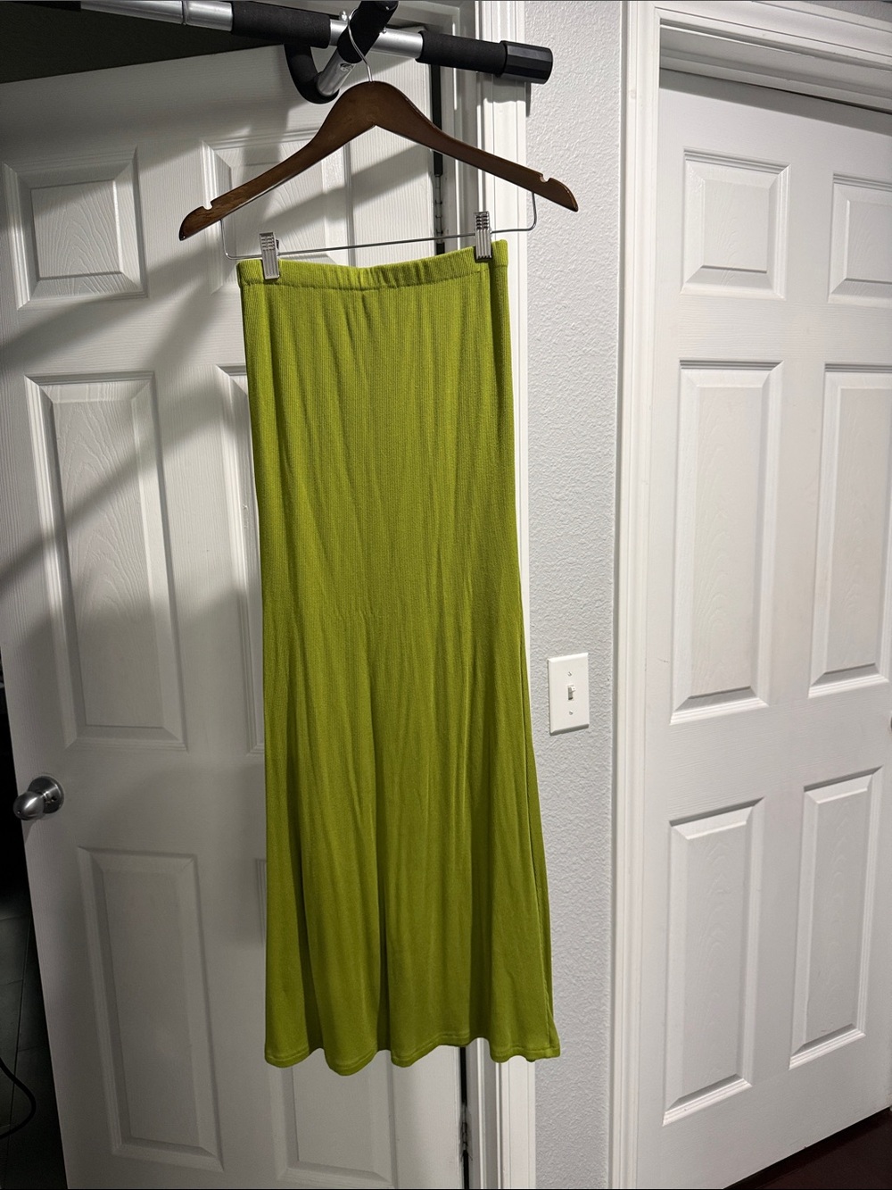 Riot Swim Olive Green Maxi Skirt